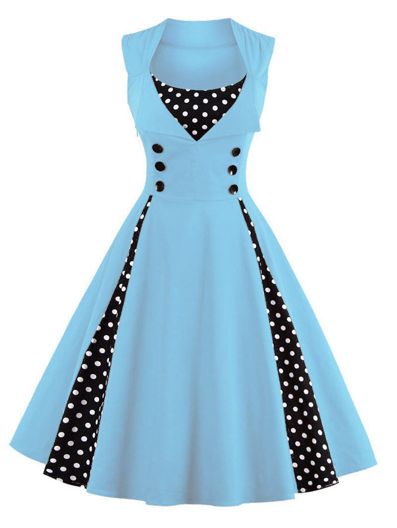 Sukienka Rockabilly W Stylu Retro