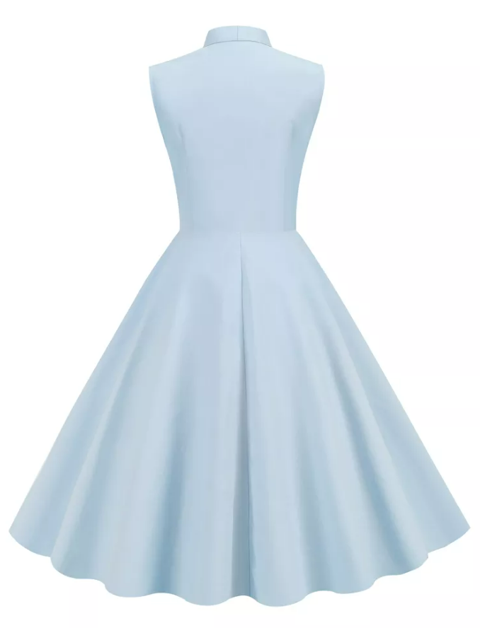 Sukienka Vintage Z Muszką