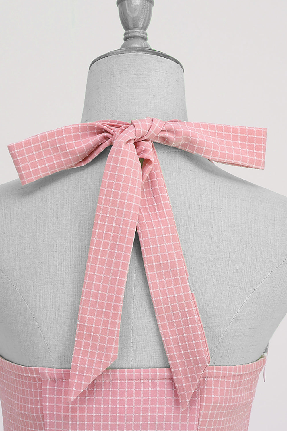 Lawendowa Sukienka Vintage Z Lat 50