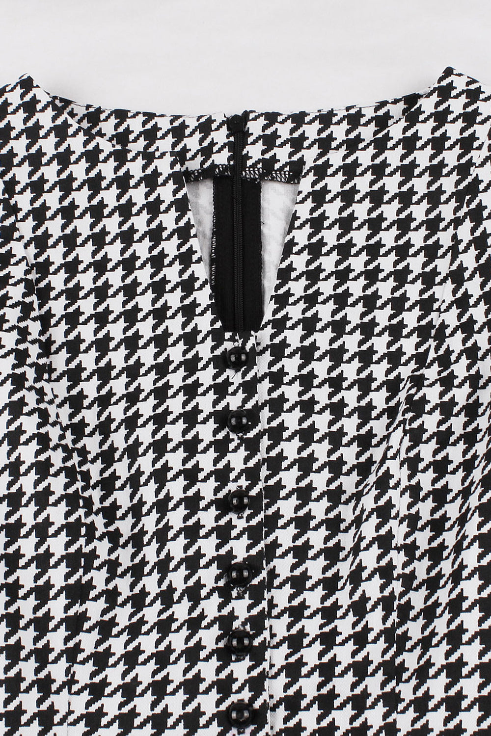 Czarna Rozkloszowana Sukienka Z Lat 50