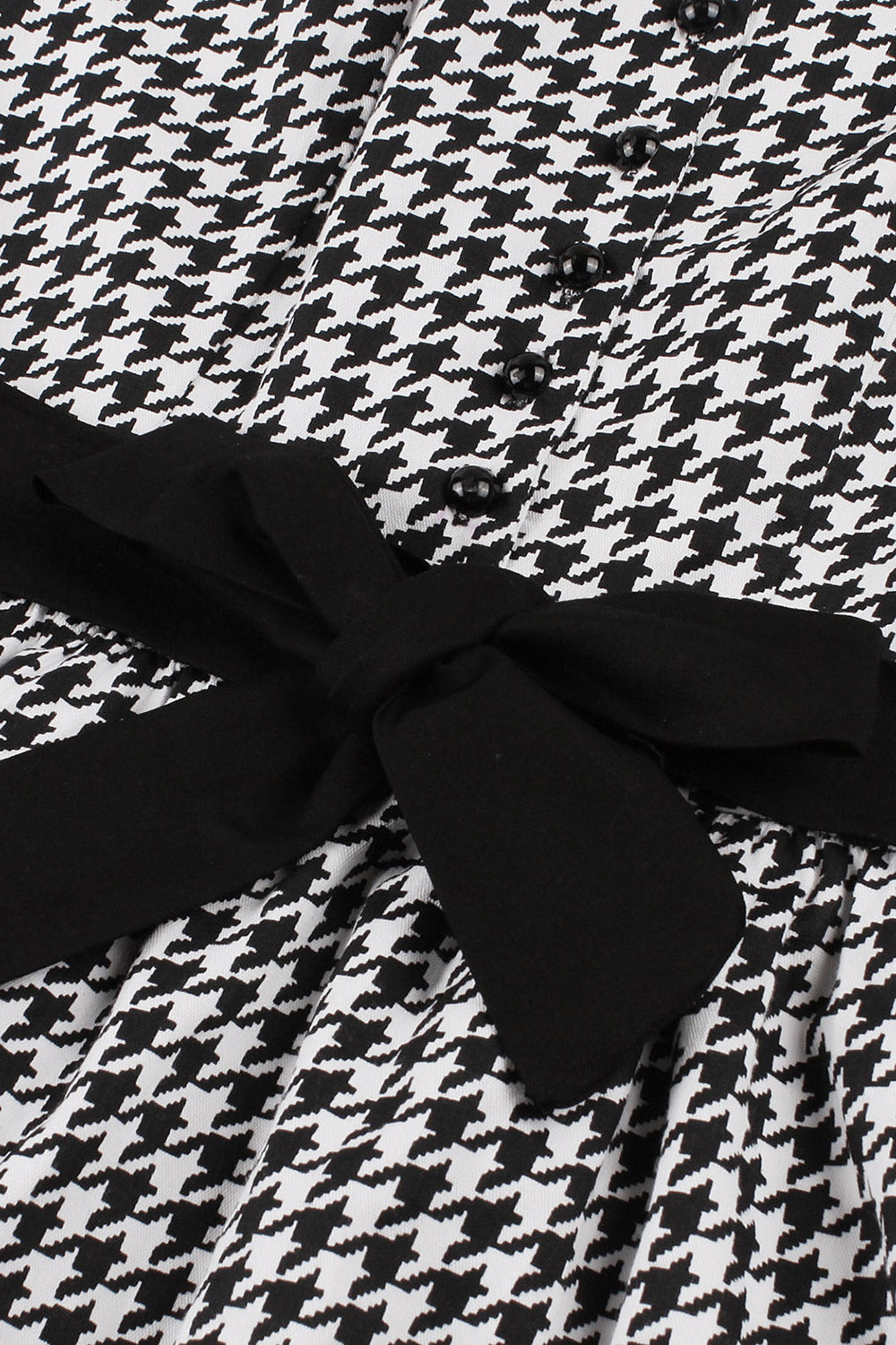 Czarna Rozkloszowana Sukienka Z Lat 50