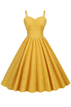 Plisowana Sukienka W Stylu Vintage