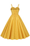 Plisowana Sukienka W Stylu Vintage