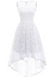 Biała Haftowana Sukienka Vintage