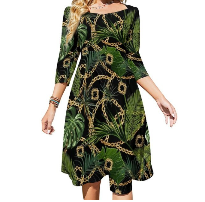 Szykowna Krótka Sukienka Z Lat 70