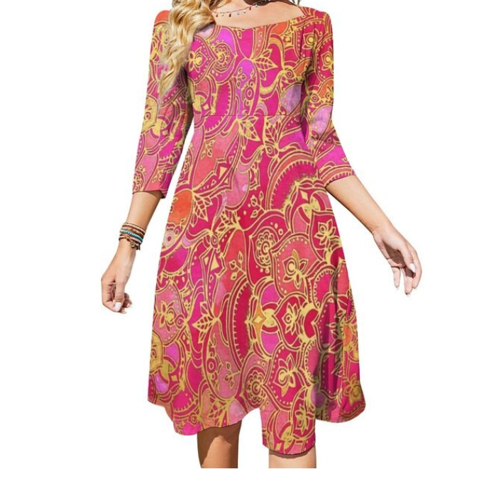 Krótka Suknia Wieczorowa Z Lat 70