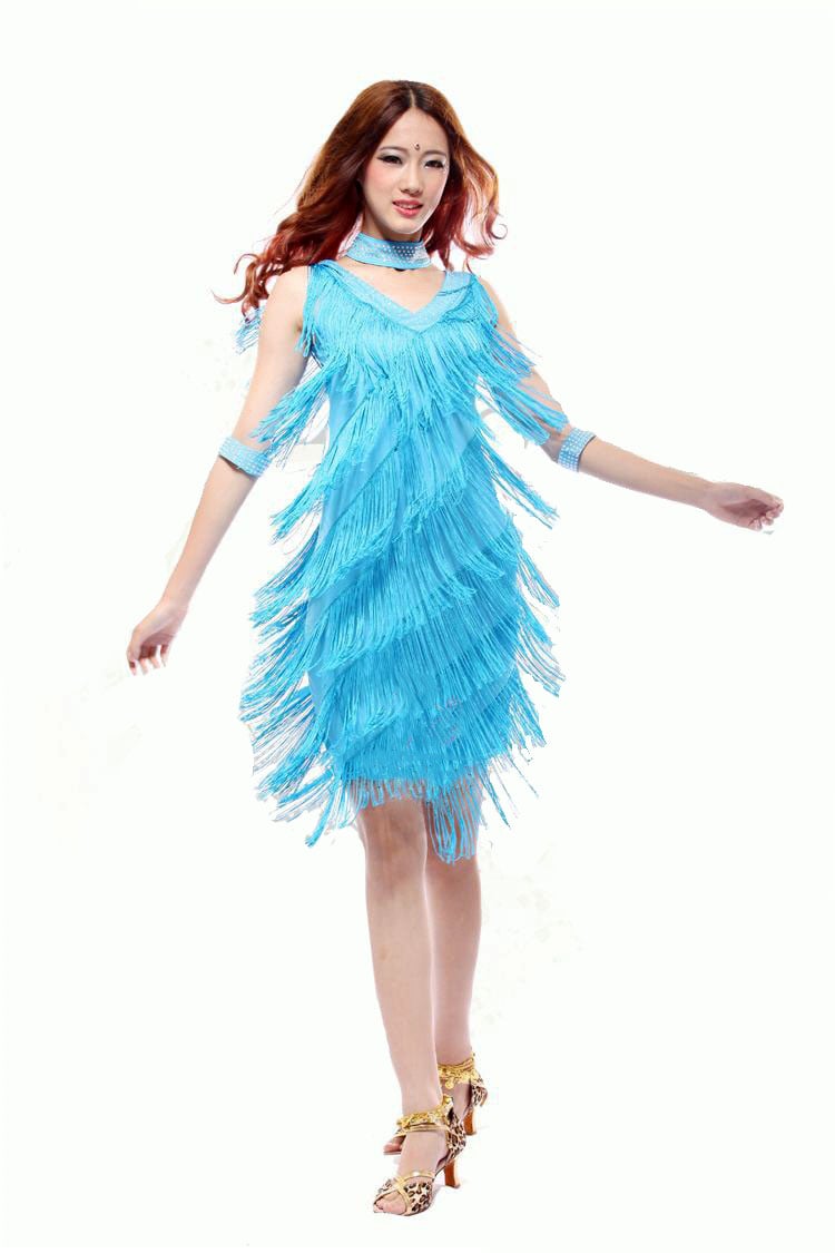 Sukienka Charleston Z Frędzlami