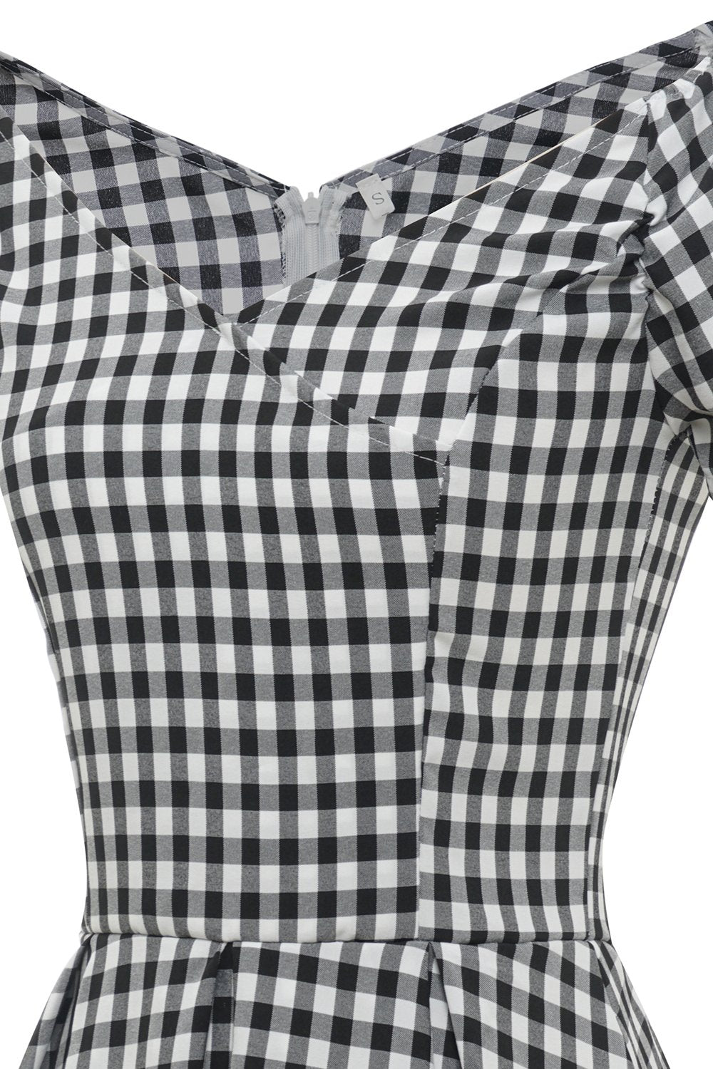 Sukienka Midi W Kratę Vintage