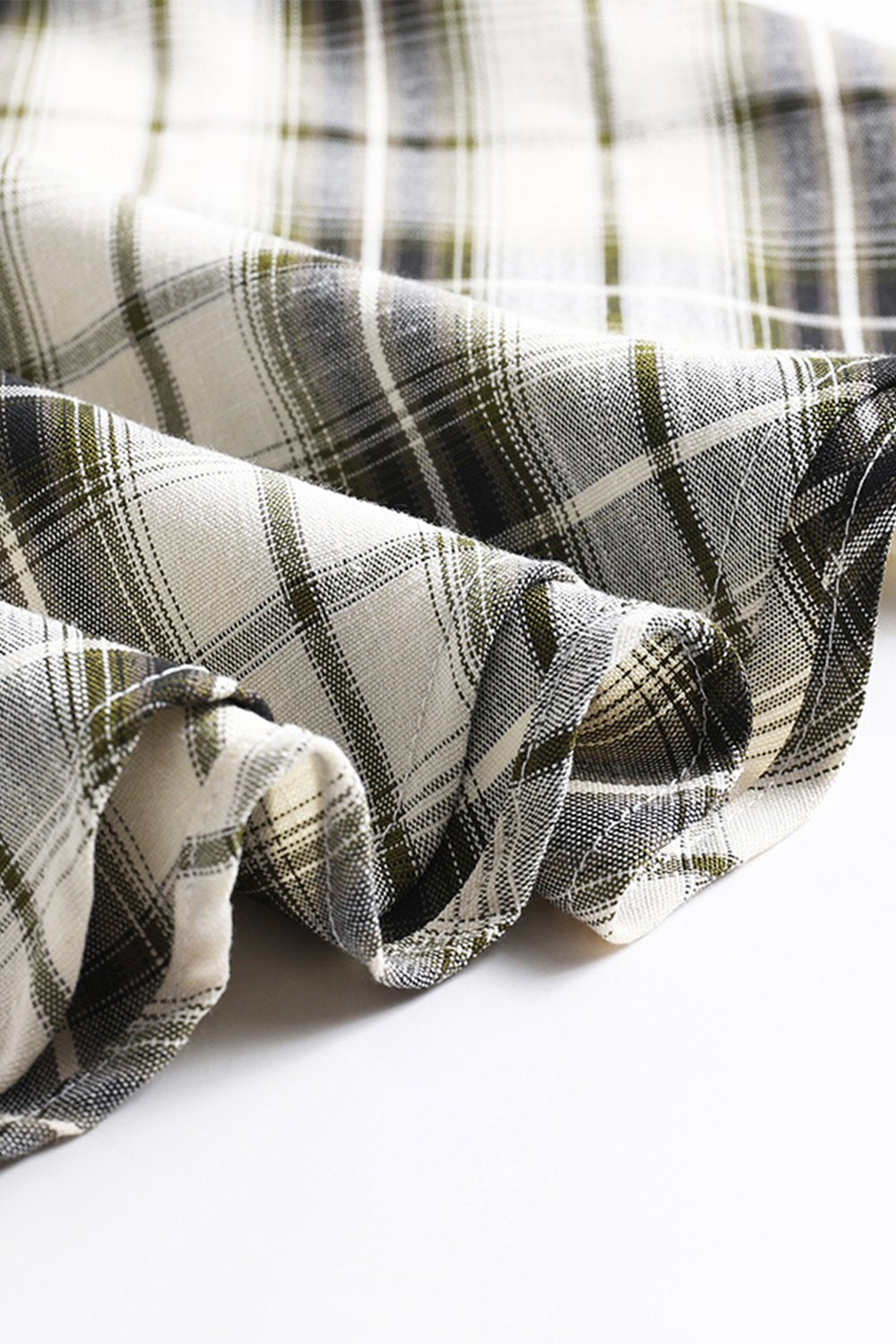 Rozkloszowana Sukienka W Kratę Z Lat 50