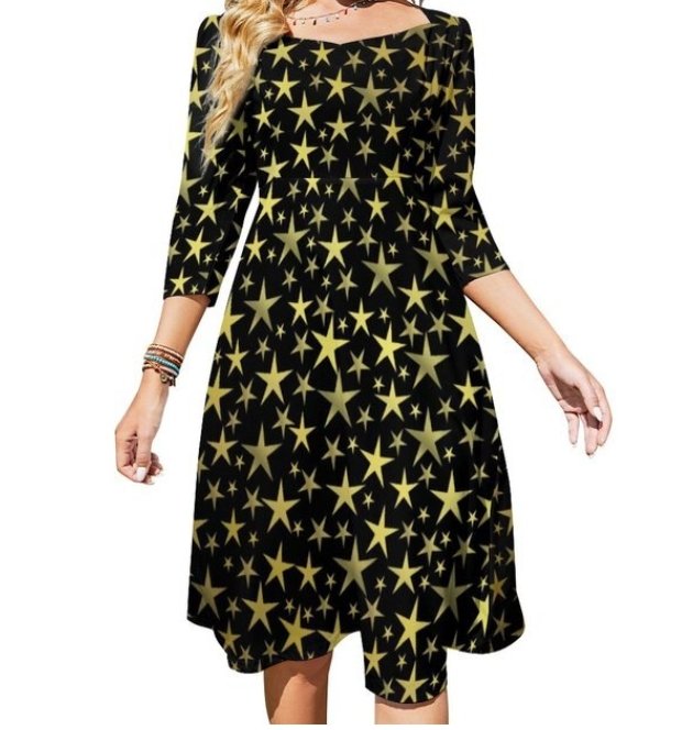 Damska Szykowna Sukienka Vintage Z Lat 70