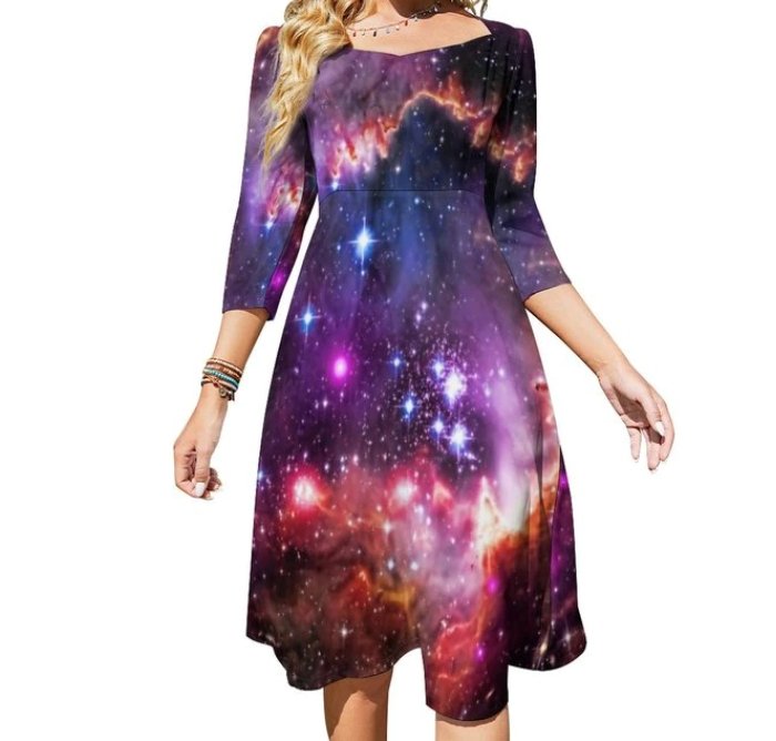 Damska Sukienka Vintage Z Lat 70. Z Lat 70