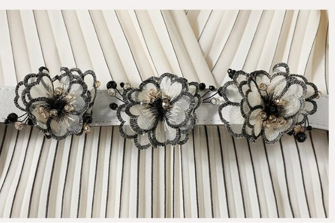 Biała Sukienka W Stylu Lat 40