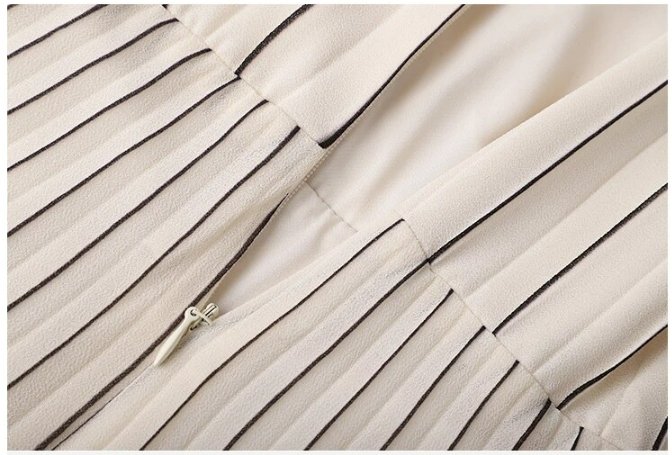 Biała Sukienka W Stylu Lat 40