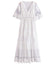 Biała Sukienka W Stylu Lat 70
