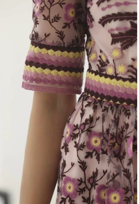 Drobna Sukienka Vintage Z Lat 40