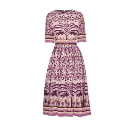 Drobna Sukienka Vintage Z Lat 40