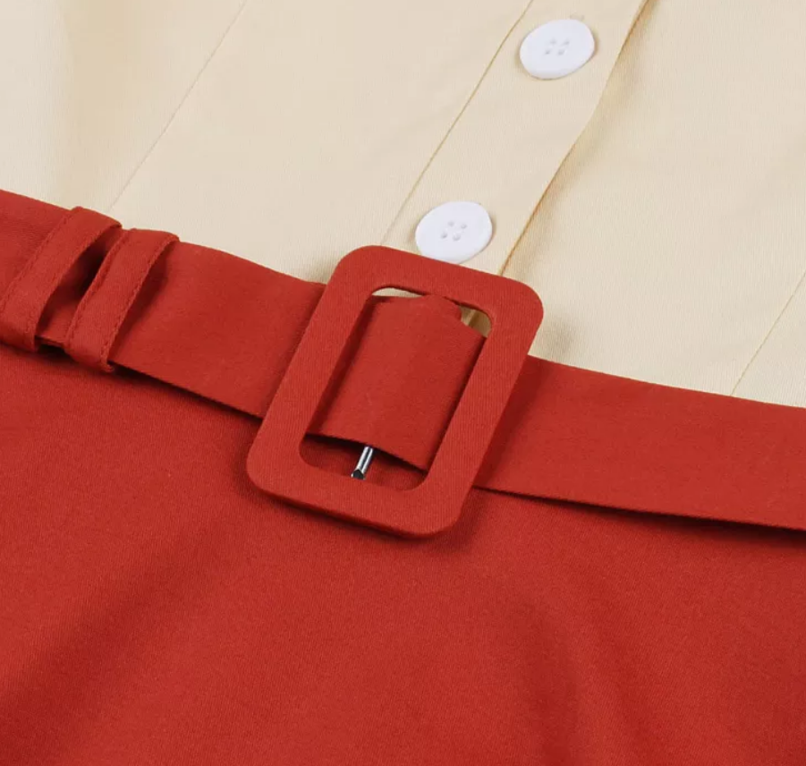 Rockowa Sukienka W Stylu Vintage