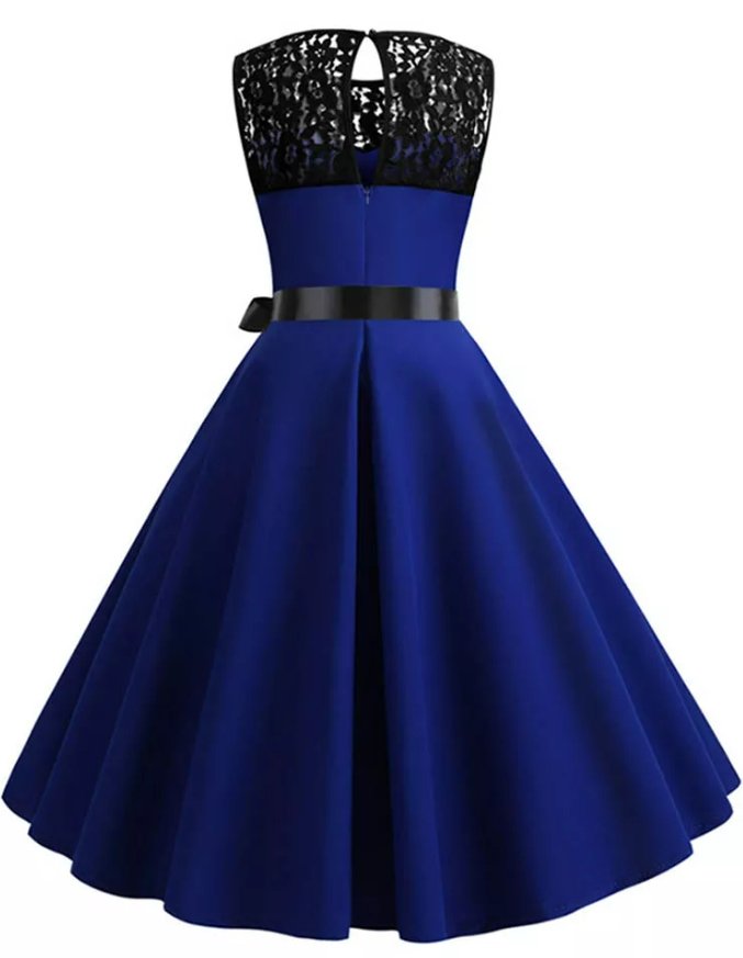 Amerykańska Sukienka Z Lat 50