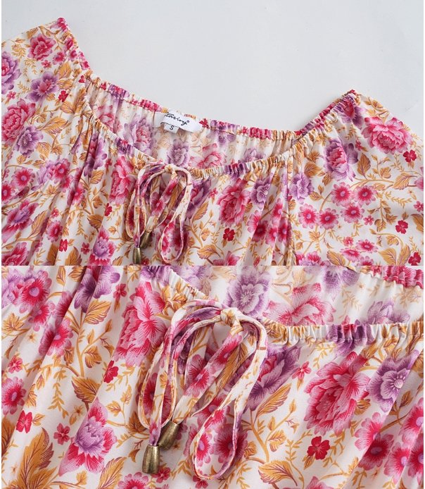 Luźna Sukienka W Stylu Lat 70