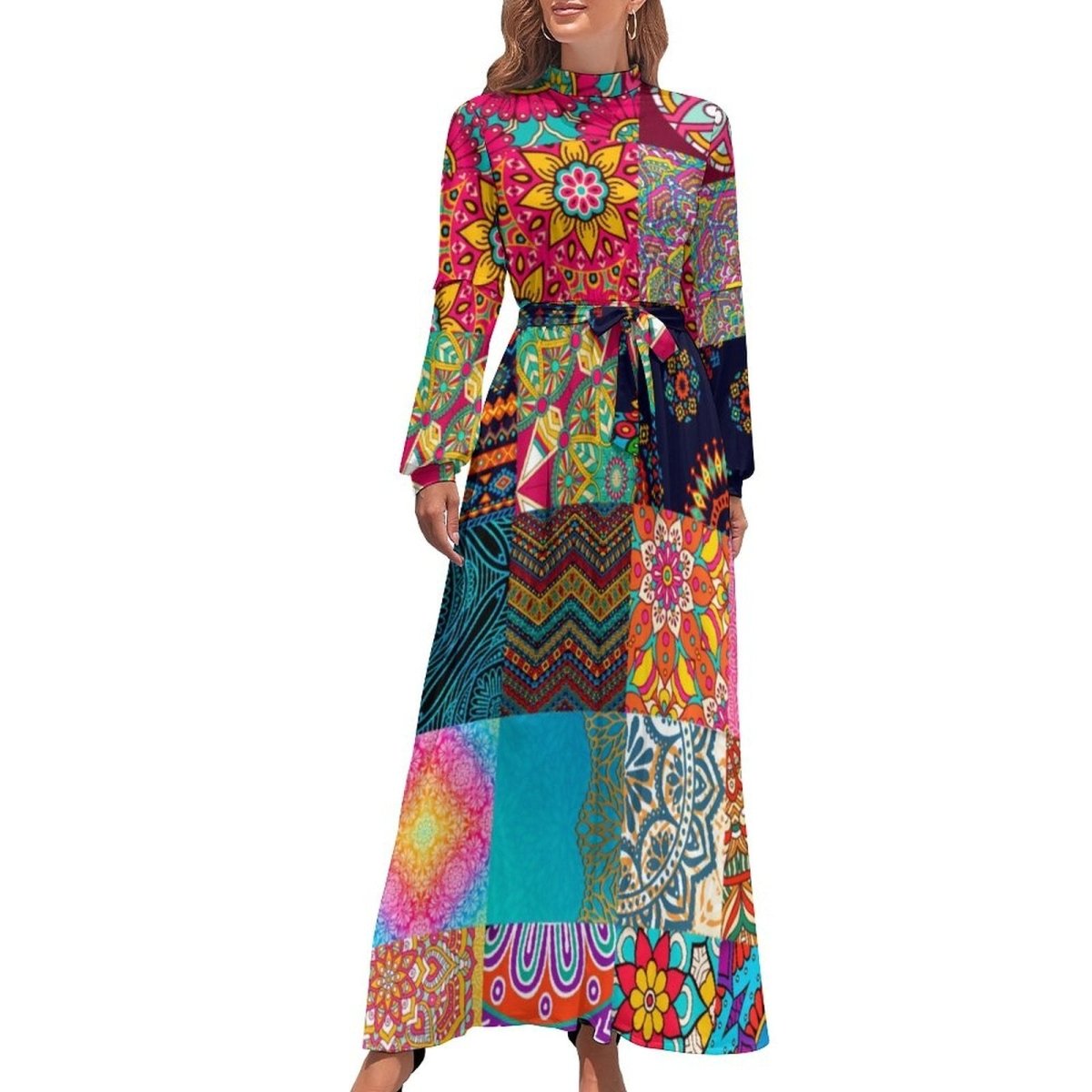 Sukienka Vintage Z Lat 70