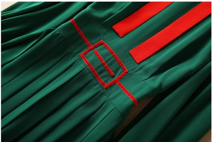 Zielona Sukienka Z Lat 30. I 40