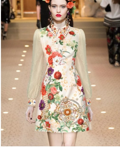 Damska Sukienka Z Lat 40