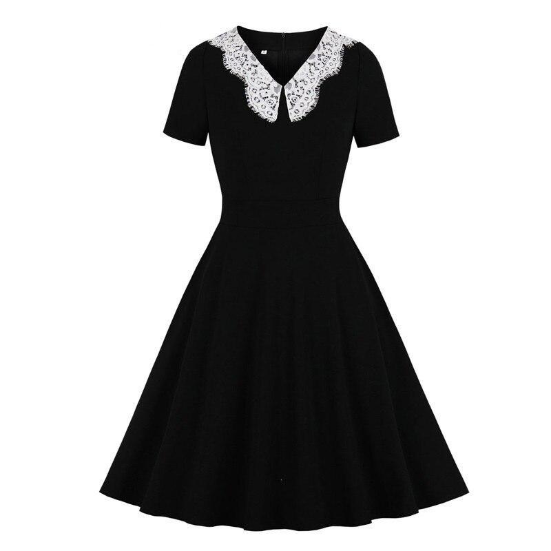 Czarna Sukienka Z Lat 50. I 60
