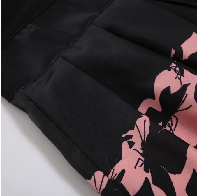 Sukienka Z Motylami Z Lat 50