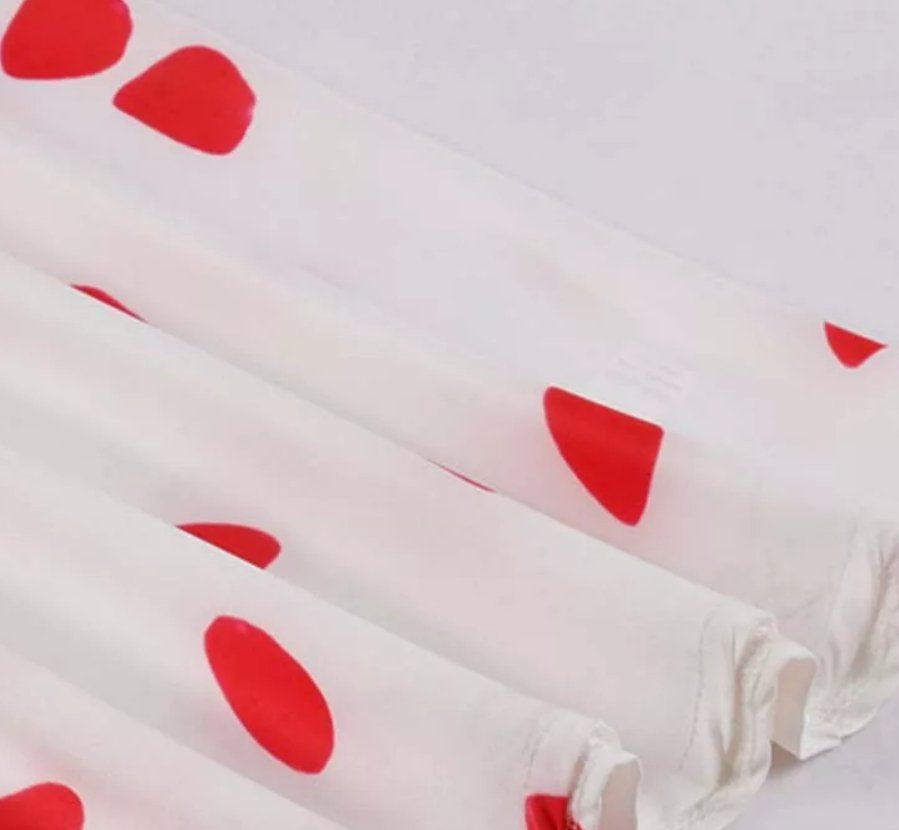 Sukienka Z Płatkami Z Lat 50