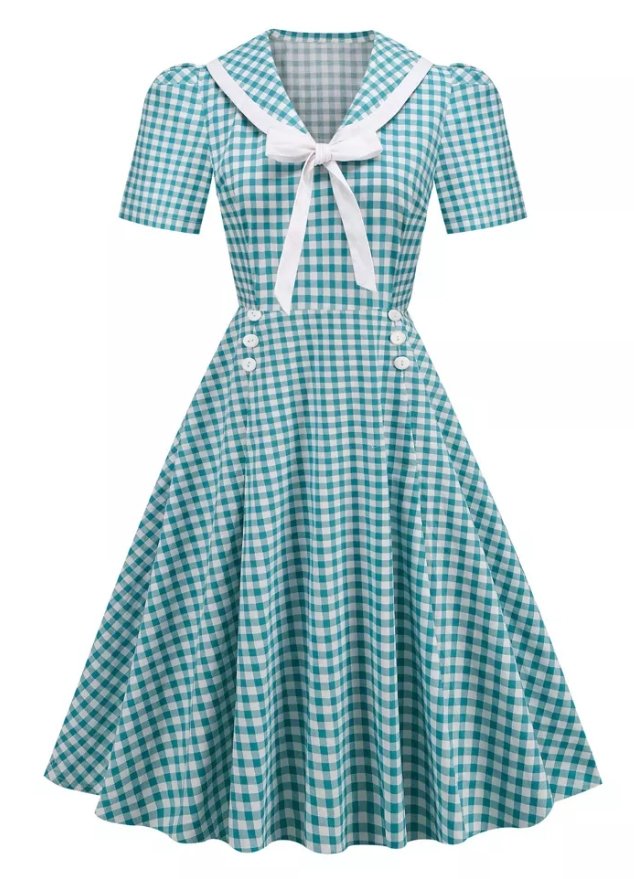 Sukienka Bardot Z Lat 50