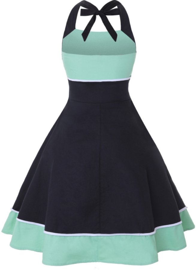 Krótka Sukienka Z Lat 50. XX Wieku