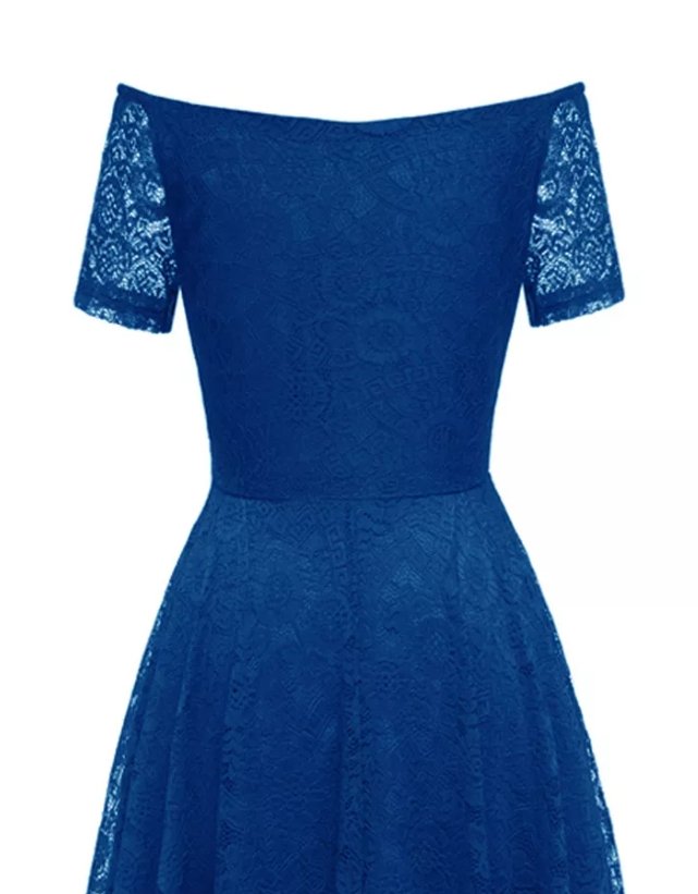 Koronkowa Sukienka Z Lat 50