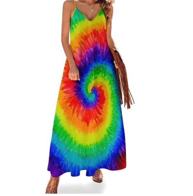 Sukienka Rok 60 70 Lekka