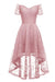 Różowa Sukienka Imprezowa Z Lat 60