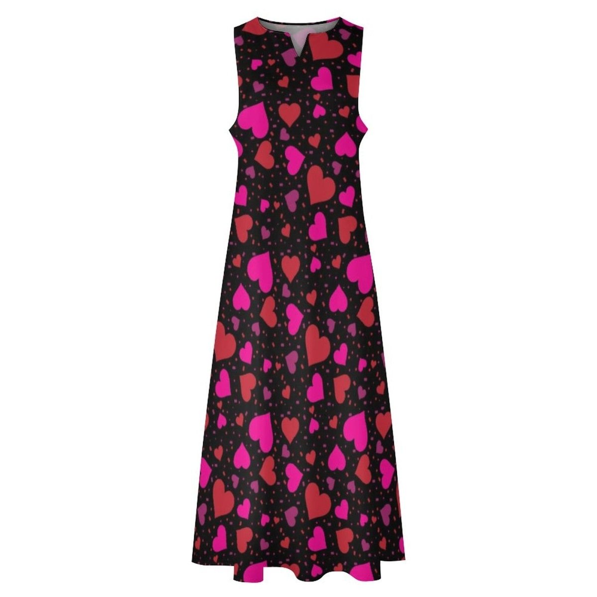 Szykowna Sukienka W Kształcie Serca Z Lat 70