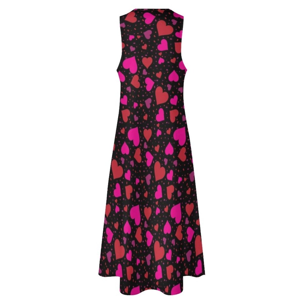 Szykowna Sukienka W Kształcie Serca Z Lat 70