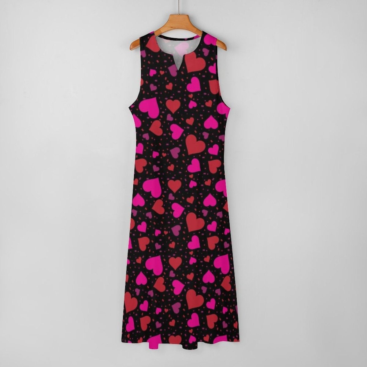 Szykowna Sukienka W Kształcie Serca Z Lat 70