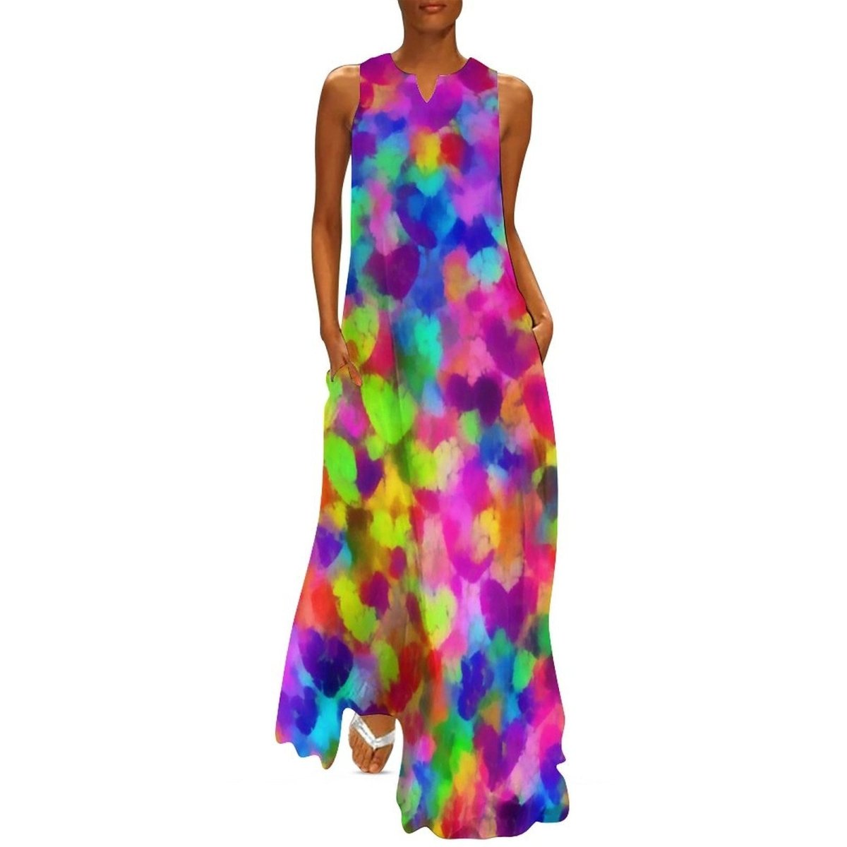 Szykowna Sukienka Z Lat 70