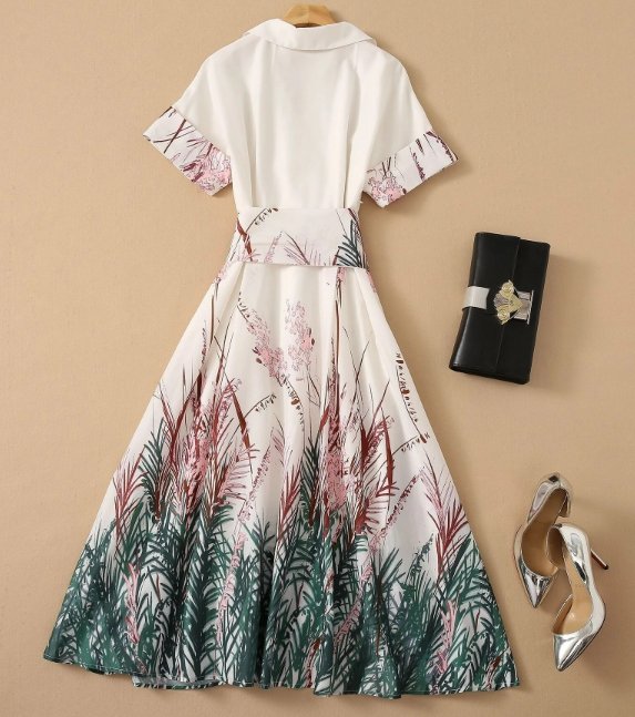 Czeska Sukienka Z Lat 40