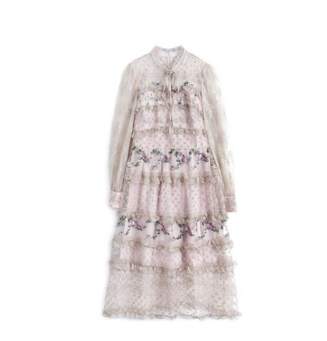 Koronkowa Sukienka Z Lat 40