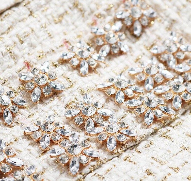 Tweedowa Sukienka Z Lat 40