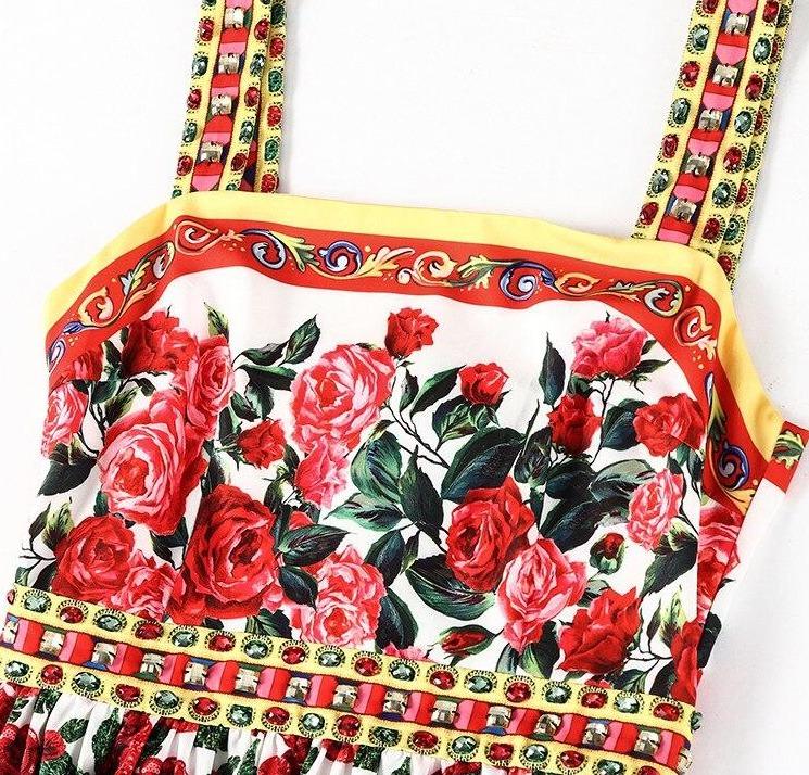 Letnia Sukienka Z Lat 40