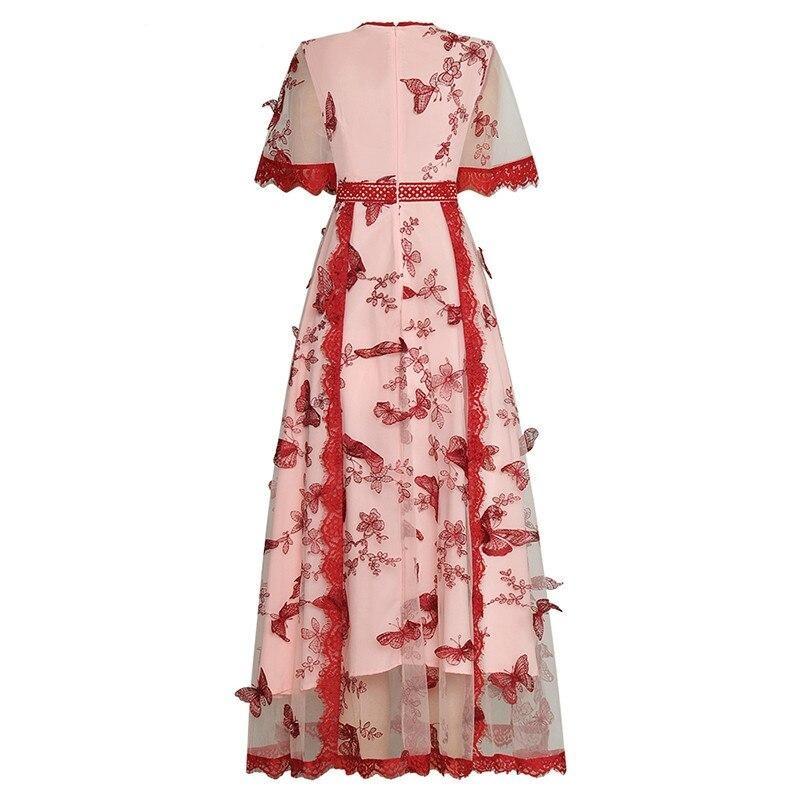 Sukienka Motyle Z Lat 40