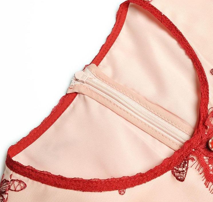 Sukienka Motyle Z Lat 40