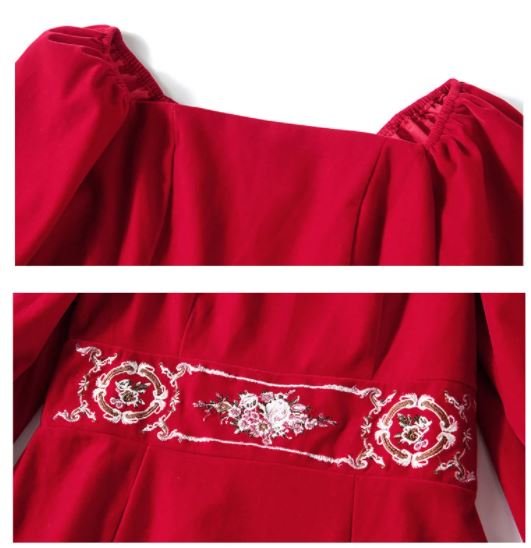 Aksamitna Sukienka Z Lat 40