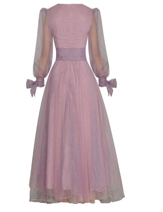 Fioletowa Plisowana Spódnica Z Lat 40