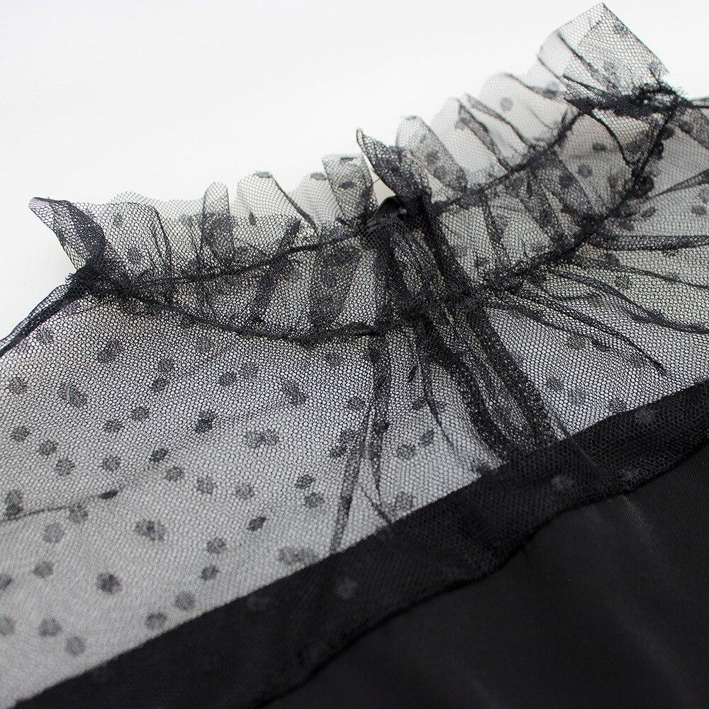 Długa Sukienka W Stylu Lat 50. Z Wysokim Stanem