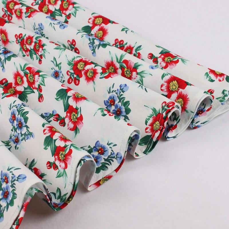 Sukienka W Kwiaty Z Lat 50