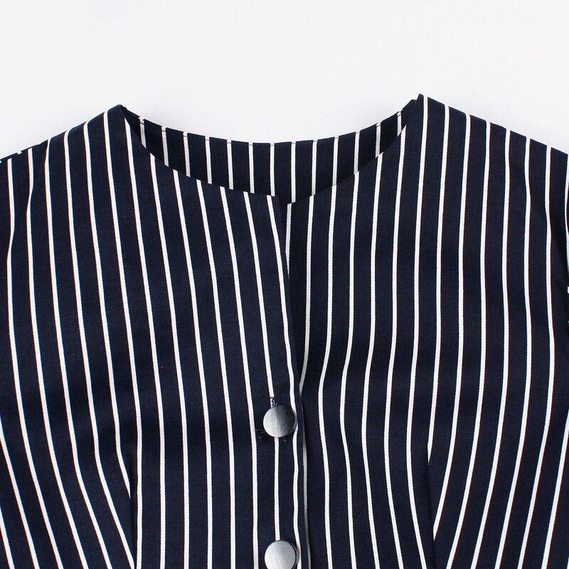 Granatowa Sukienka Vintage Z Lat 50