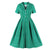 Zielona Sukienka Vintage Z Lat 50